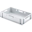 Caja para carne Euro Box, apta para alimentos, capacidad 25,3 litros, versión cerrada, blanco