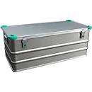 Caja súper, metal ligero, con esquinas apilables, 150 l