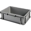 Caja tamaño EURO EF 4120, 10,1 l, gris