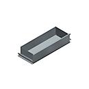 Cajones, para anchura de tablón 995 mm, Al 206 mm, P 400 mm, plateado claro