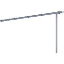 Calha para chuva e tubo de descarga para abrigo para bicicletas Siegen