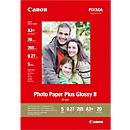 Canon Fotopapier Plus Glossy II PP-201, 265 g/m², 20 Blatt, DIN A3
