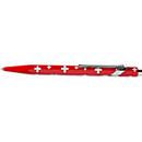 Caran d'Ache ballpoint pen 849, Essentialy Swiss, black flag