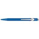 Caran d'Ache Kugelschreiber 849 COLORMAT-X, Metallclip, Druckmechanik, blau