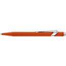 Caran d'Ache Kugelschreiber 849 COLORMAT-X, Metallclip, Druckmechanik, orange