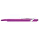Caran d'Ache Kugelschreiber 849 COLORMAT-X, Metallclip, Druckmechanik, violett