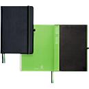 Carnet de notes Complete 447100 LEITZ®, format A4 quadrillé, noir