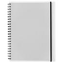 Carnet de notes Easy, A4, KolmaFlex, 100 feuilles, 5 mm, quadrillé, incolore