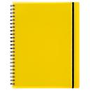 Carnet de notes Easy, A4, KolmaFlex, 100 feuilles, 5 mm, quadrillé, jaune