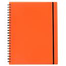 Carnet de notes Easy, A4, KolmaFlex, 100 feuilles, 5 mm, quadrillé, rouge