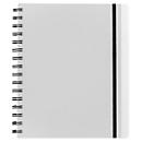 Carnet de notes Easy, A5, KolmaFlex, 100 feuilles, 5 mm, quadrillé, incolore