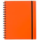 Carnet de notes Easy, A5, KolmaFlex, 100 feuilles, 5 mm, quadrillé, rouge