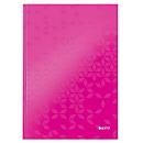 Carnet de notes WOW 4626 LEITZ, format A4, quadrillé, rose