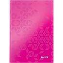 Carnet de notes WOW 4627 LEITZ, format A5, ligné, rose