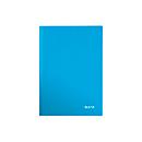 Carnet de notes WOW 4628 LEITZ, format A5, quadrillé, bleu
