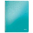 Carnet de notes WOW 4637 LEITZ, format A4, ligné, bleu pétrole