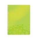 Carnet de notes WOW 4637 LEITZ, format A4, ligné, vert