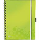 Carnet de notes WOW Be Mobile 4645 LEITZ, format A4, quadrillé, vert