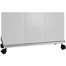 Carrinho de rack para coletores de resíduos recicláveis