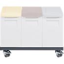 Carrinho para caixas de recolha, sem caixas