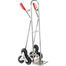 Carrinho para escadas em alumínio com rodas de estrela