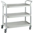 Carro de prateleiras multiusos, 3 prateleiras