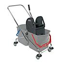 Carro duplo com armação em plástico