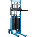 Carro elevador elétrico E- SDJ1516BS, altura de elevação 80 - 1600 mm, capacidade de carga 1,5 t