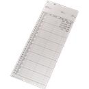 Carte de pointage BÜRK, codée, pour système de saisie horaire ZR5500