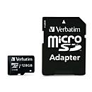 Carte mémoire MicroSDHC/SDXC Premium Verbatim, capacité de stockage, 128 Go