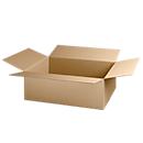 Carton pliable 1 cannelure, carton ondulé, brun, optimisé pour les dimensions europalettes, 300 x 200 mm