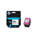 Cartouche d'imprimante n° 304 HP, trois couleurs, cyan, magenta, jaune N9K05AE