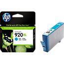 Cartouche d'imprimante n° 920XL cyan (CD972AE) HP
