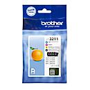 Cartouches d'encre originales Brother LC-3211 CMYK, Mixpack, cyan, magenta, jaune, noir