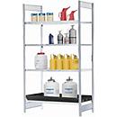 Casier à produits dangereux asecos RSG-V 1364, L 1360 x P 640 x H 2000 mm, avec bac collecteur en PE de 36 l, 3 étagères grillagées en acier galvanisé