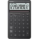 Casio Tischrechner JW-200DQ, LC-Display, 12 Stellen, kaufmännische Rundung, Mehrwertsteuer-Funktion, Batterie-/Solarbetrieb, B 109 x H 182 mm, schwarz