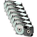 CASIO® voordeelpakket labeltape XR-24WE1 24 mm, 6 + 1 GRATIS