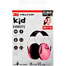 Casque antibruit 3M PELTOR™ H510AKG, pour enfants, EN 352 1:2020, valeur SNR 27 dB, serre-tête ajustable, rose-noir, 1 pièce