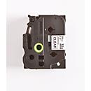 Cassette de ruban pour titreuses TZe-161 Brother, 36 mm, incolore/noir
