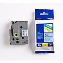 Cassette de ruban pour titreuses TZe-551 Brother, 24 mm, bleu/noir