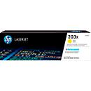 Cassette de toner HP 203X pr. Color LaserJet CF542X, jaune