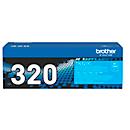 Cassette de toner TN-320C Brother, cyan