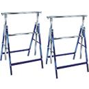 Cavalete telescópico MB160H, conjunto duplo