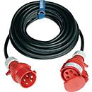 CEE-Verlängerung 16 A 400 V 10m H07RN-F 5x2,5 mm2 schwarz IP44
