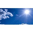 Ceiling sail, motif sun, 2000x1000