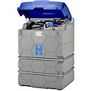 CEMO CUBE Outdoor Système de réservoir de base pour AdBlue®, tuyau de 6 m, emballage d'hiver, L 1200 x P 1150 x H 1800 mm, volume de 1500 l