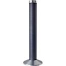 Cendrier « colonne », aluminium, Ø 300 x H 780 mm, gris pierre de lune