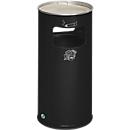 Cendrier poubelle, H 700 mm, anthracite