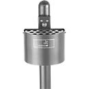 Cendrier semi-circulaire sans toit, anthracite