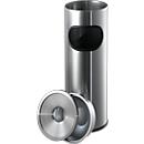 Cendrier sur pied, acier inoxydable, ø 190 x H 610 mm